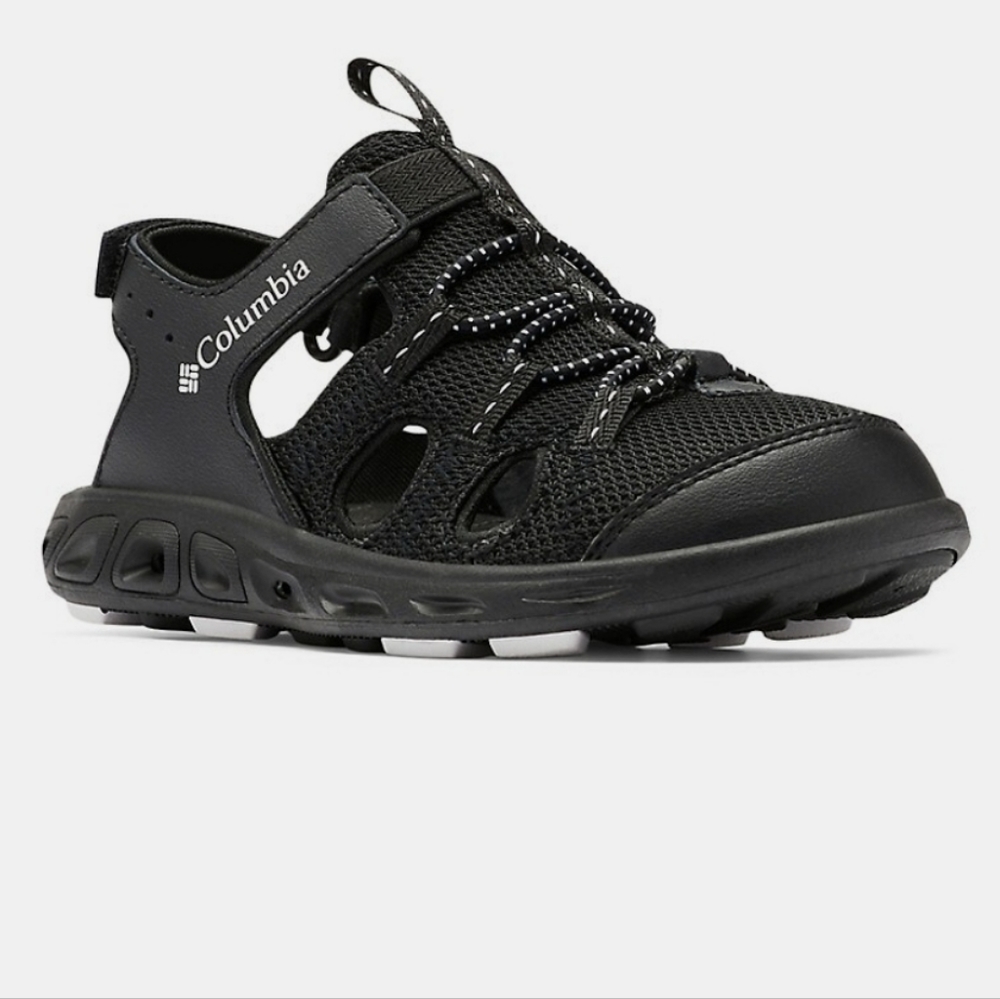 COLUMBIA YOUTH BOYS LITTLE PINE SANDALS In Black US 4